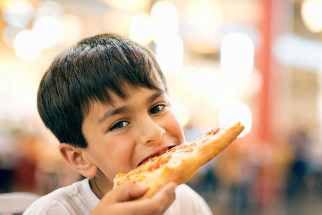 پیتزا سالم برای کودکان